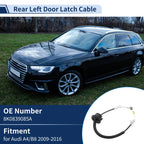 Door Latch Cable No. 8K0839085A for Audi A4/B8 (2009–2016) Rear Left