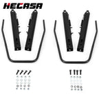 2X Universal Seat Slider Racing Seat Mounting Track Assembly Dual Lock