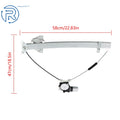 Front Left Window Regulator with Motor for Mitsubishi Montero (1992–2000)