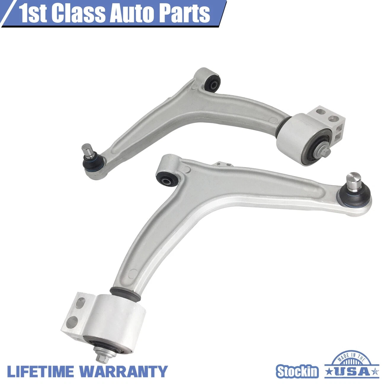 Front Suspension Lower Control Arms Ball Joint Kit for Saab 9-3 9-3X (2003–2011)