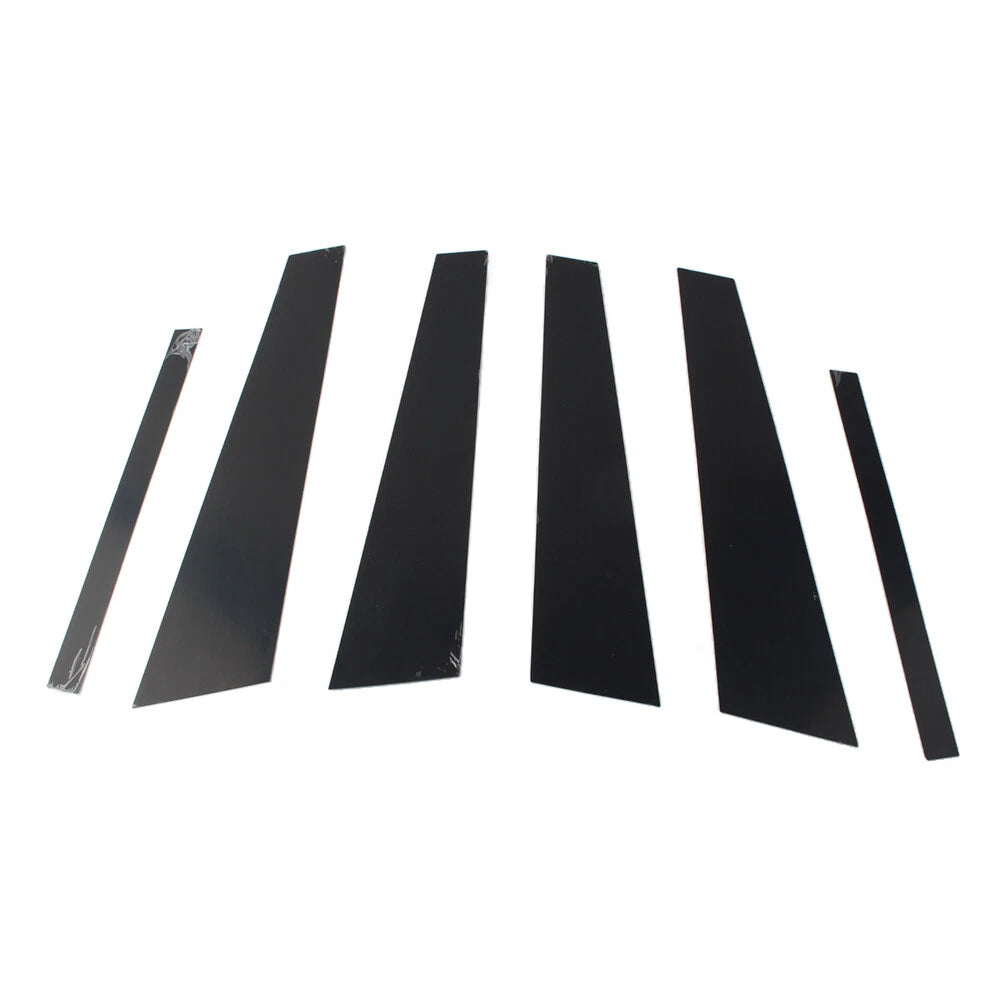 6 Pcs BC Pillar Post Trim for BMW 5 Series F10 (2011–2017)