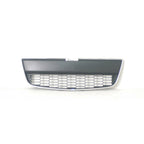 Replacement Gray Chrome Plastic Front Bumper Cover Grille (See Compatible Chart)