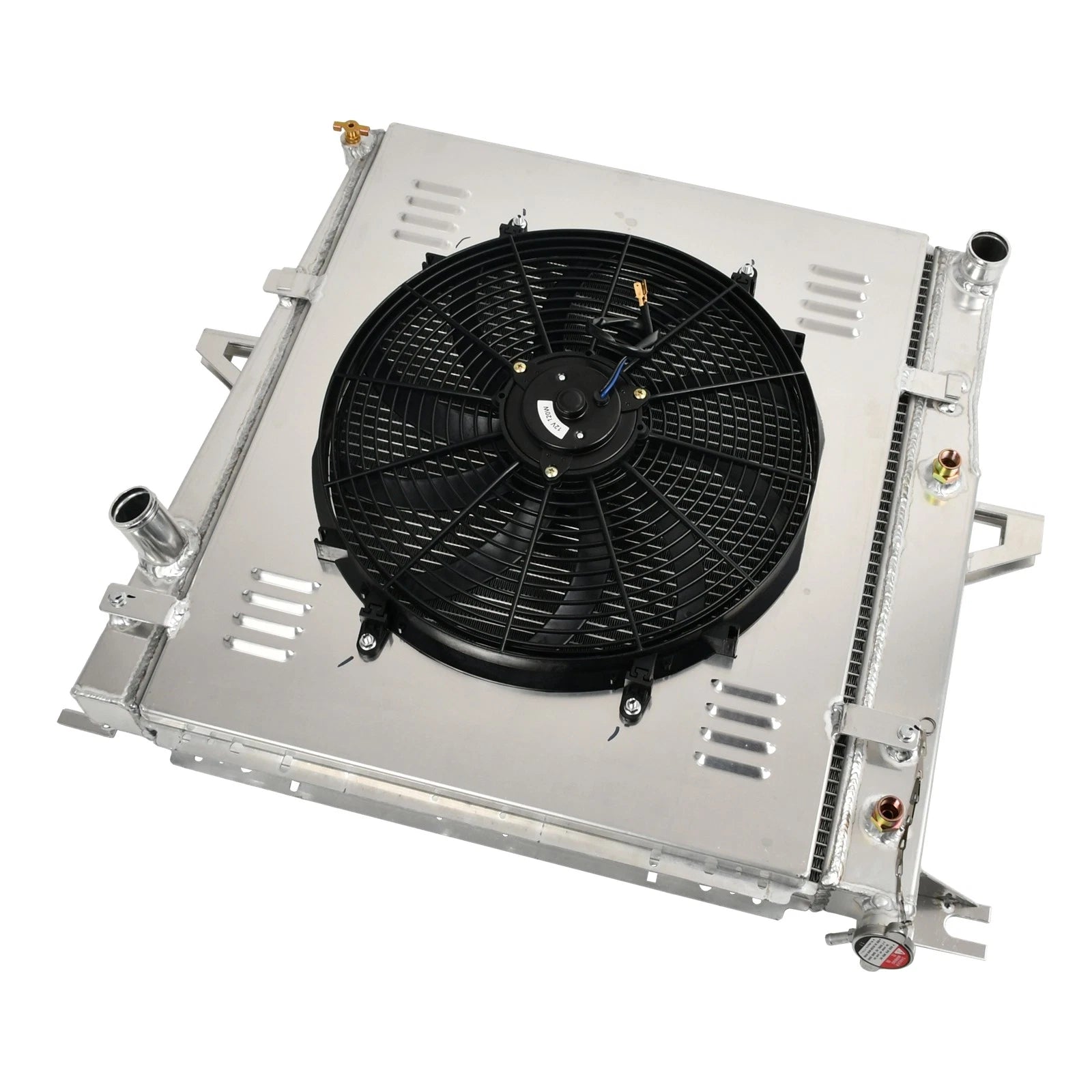 3 Row Radiator with Shroud Fan for Ford Ranger Explorer Mazda B4000 (1998–2011)