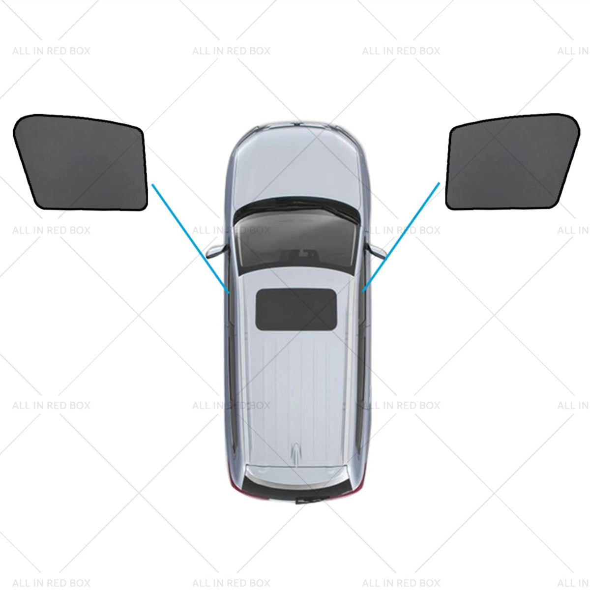Car Window Sun Blind for Mercedes Benz GLA Class (2014–2019) Magnetic