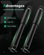 Front Shocks Struts for Jeep Cherokee Comanche TJ Wagoneer Wrangler