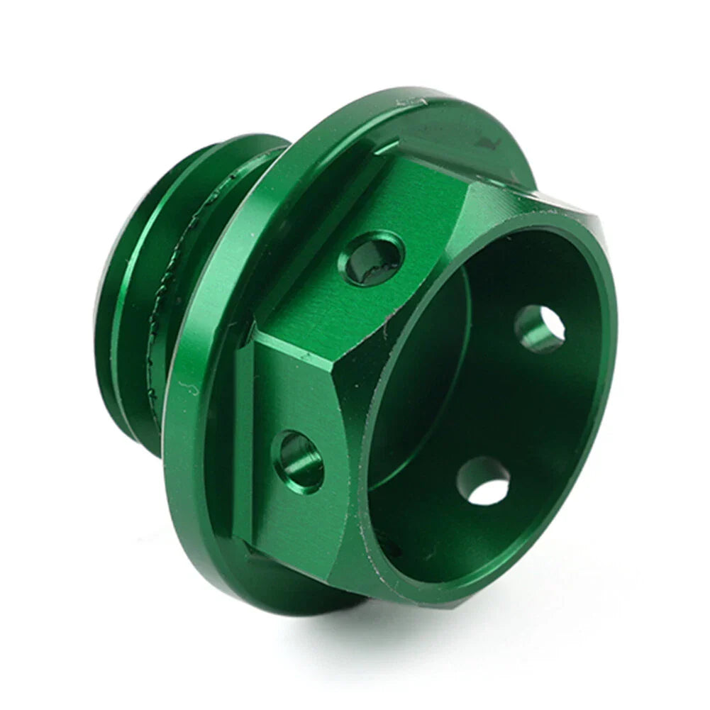 Engine Oil Filler Screw Green for HONDA Grom DAX 125 MONKEY 125 (2021-2023)