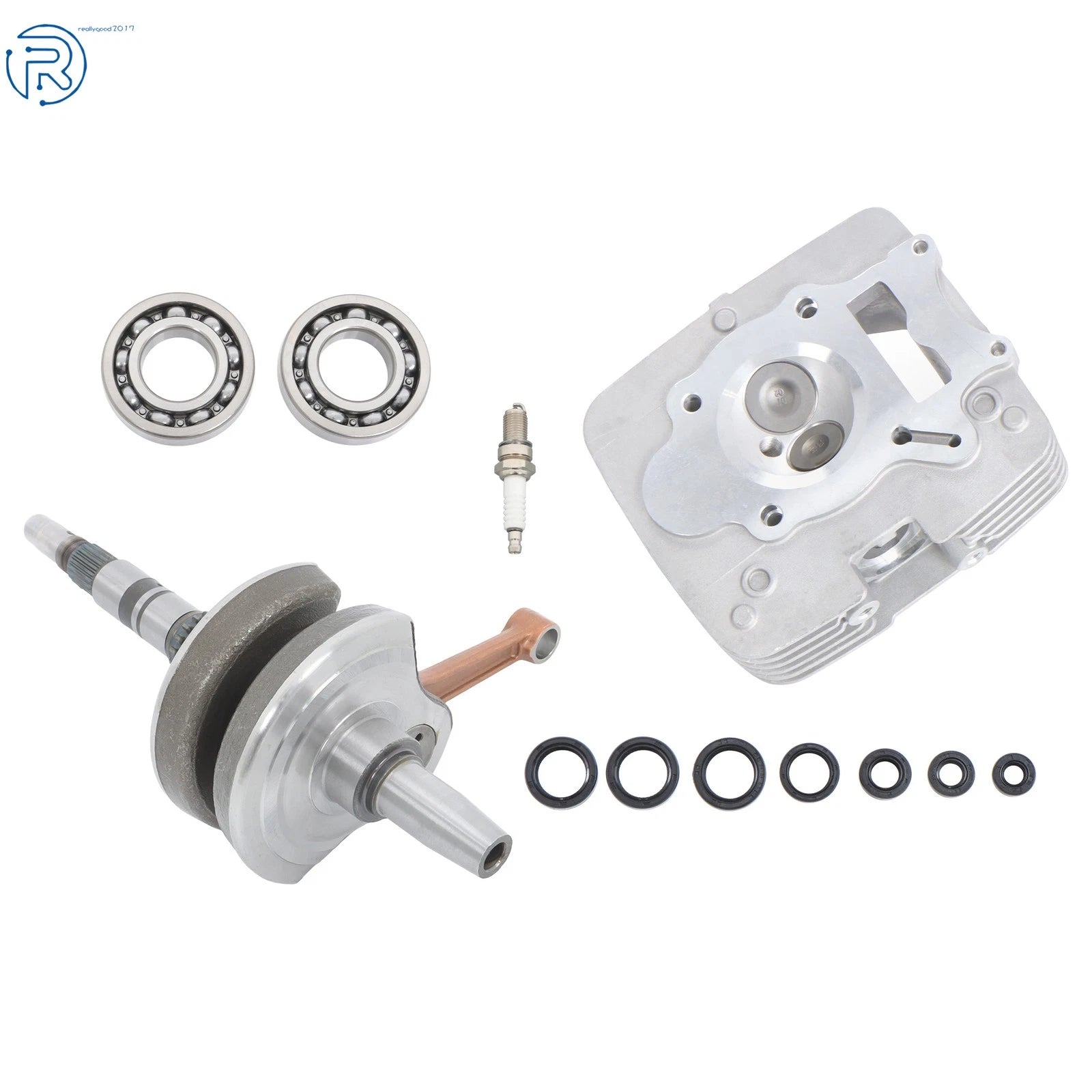 Engine Crankshaft + Cylinder Head for Honda TRX250 (2008–2014) 13000-HM8-A40