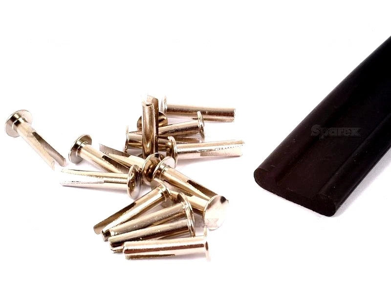 Bonnet Rubber & Rivet Set for Fordson Major, Power Major, Super Major