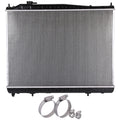 Radiator with Universal Oil Hose Clamps for Nissan Pathfinder (1996–2000)