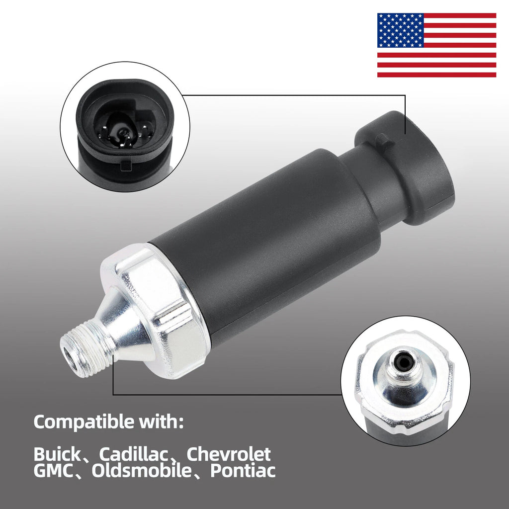 Engine Oil Pressure Sensor for Oldsmobile Bravada (1991–1993) 1S6592 1647136