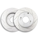 Drilled Rotors and Ceramic Brake Pads Kit for Hyundai Sonata (2005–2008)