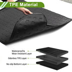 Rear Trunk Mat for Hyundai Tucson (2022–2024) TPE Cargo Liner