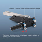 Lawn Mower Blade Sharpener for Straight and Standard Models