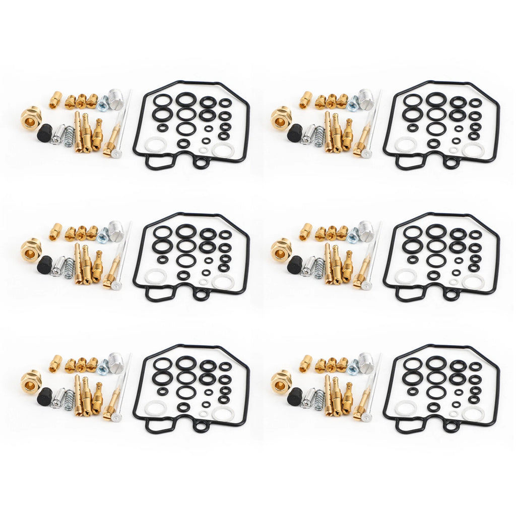 6x Carburetor Repair Rebuild Kit for Honda CBX 1000 (1981–1983)