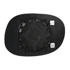 Heated Left Side Rear View Mirror Glass w/ Backing Plate for Peugeot
