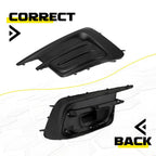Left Front Fog Light Lamp Cover Bezel for Subaru Legacy (2018–2019) Black