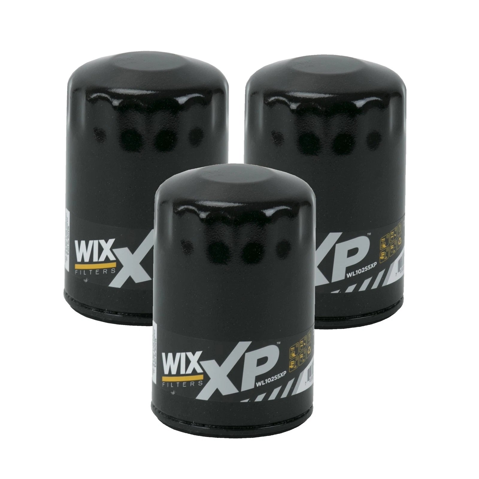 Set of 3 Wix XP Engine Oil Filters for Buick Cadillac Chevrolet GMC