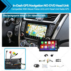10" Wireless CarPlay Android 13 GPS Radio for Nissan Pulsar (2013–2017)