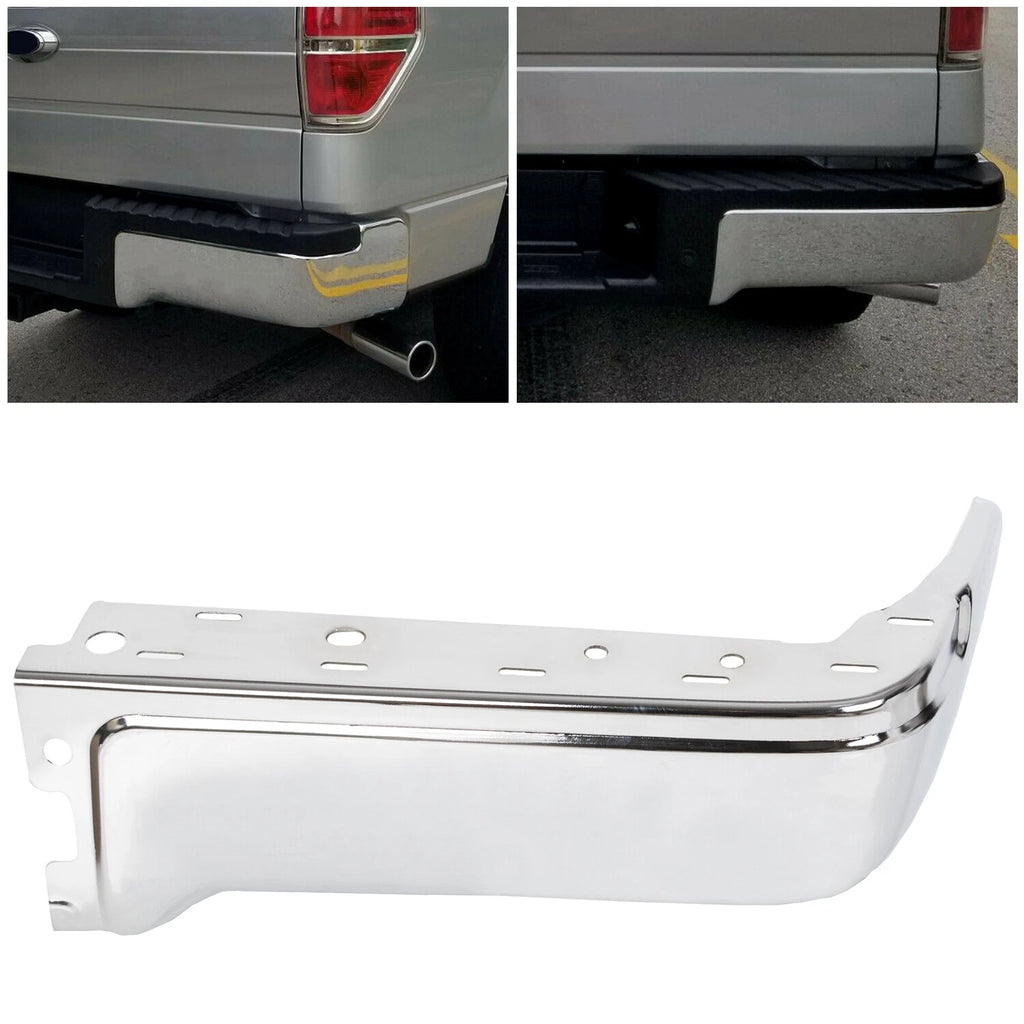 Rear Bumper End Face Bar for Ford F150 Styleside (2009–2014) RH