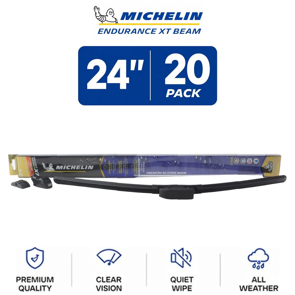 Set of 2 Michelin Endurance XT Beam Wiper Blades 24" (All-Weather)