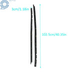 Set of 2 Window Sweep Weatherstrips for Corvette C4 (1984–1996)