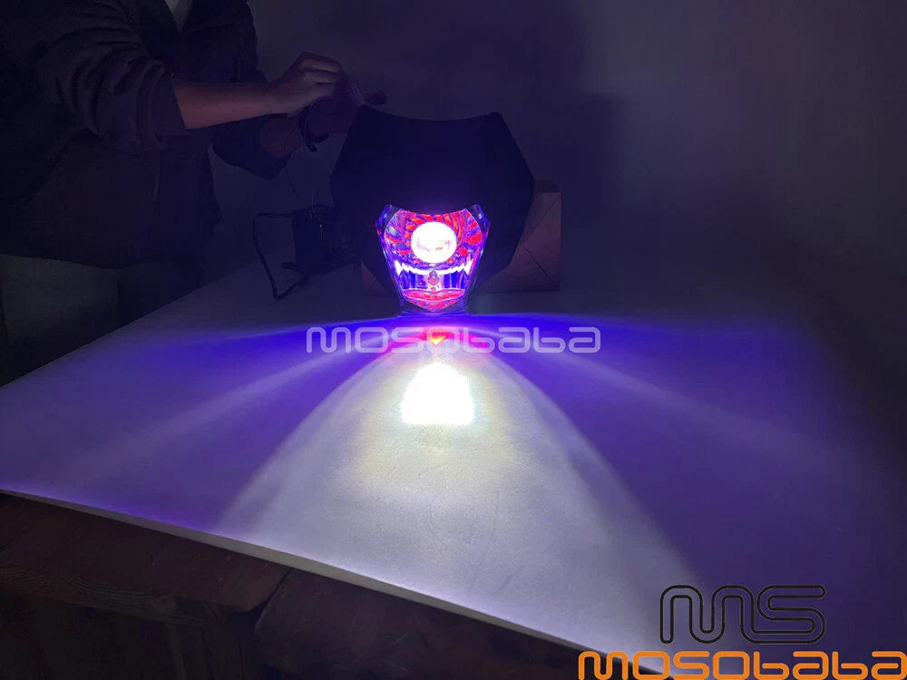 LED Headlight Fairing for FE TE EXC XCW WR Dirt Bike