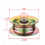 2X Pulley for Husqvarna Jonsered Mowers (532 17 79 68, 532 19 31 97)