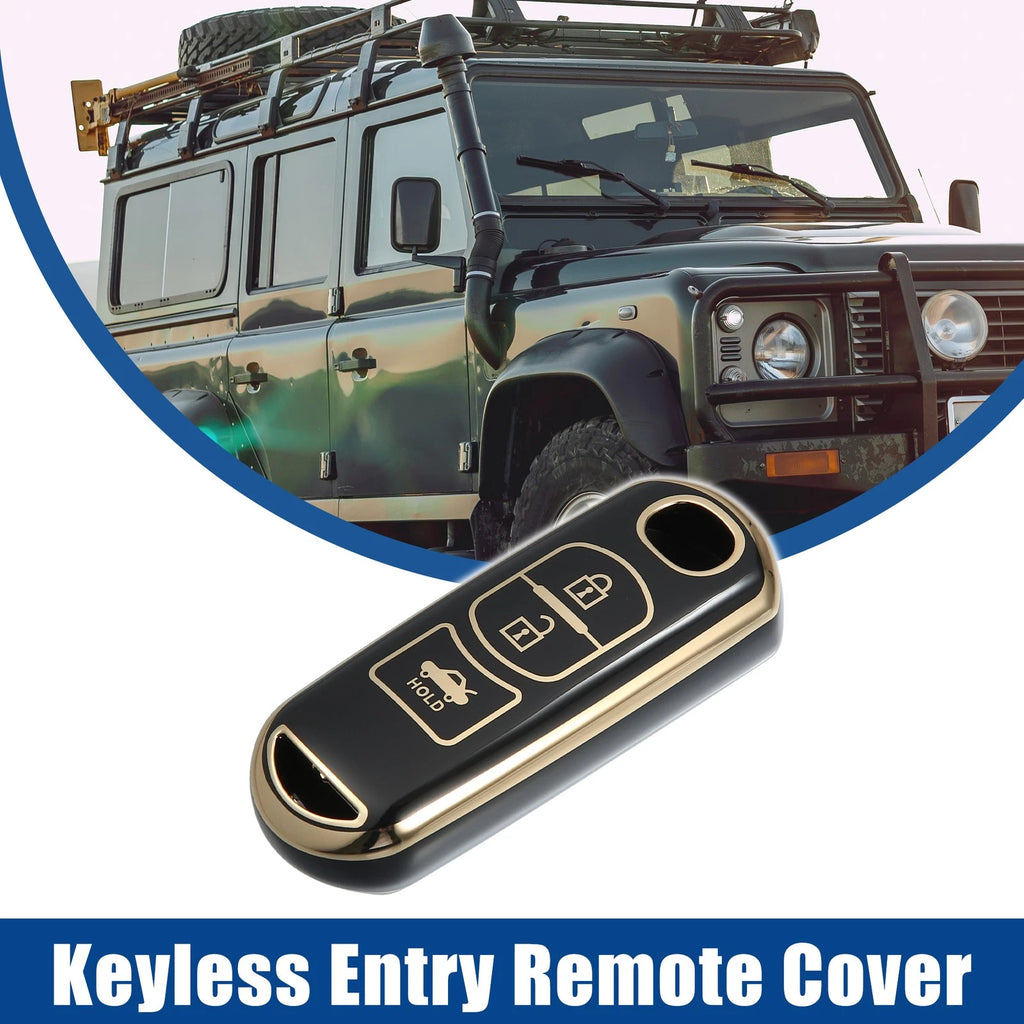 TPU Keyless Entry Remote Cover for Mazda 2 3 6 CX-3 CX-4 CX-5 CX-7 (2010–2023)