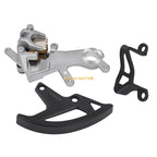 Rear Brake Caliper & Cover Guard Kit for Honda CRF450R CRF450X CRF450RX (2002–2023)