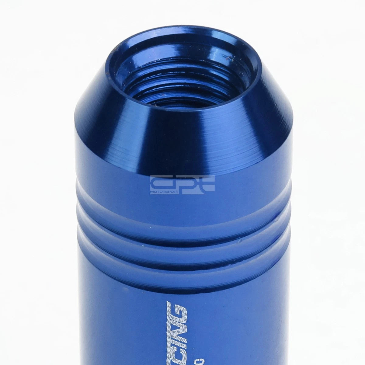 20 PCS Open End M12x1.5 60mm Tall Blue Aluminum Lug Nuts for JDM Vehicles