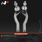 2X Front Outer Tie Rod Ends for Benz C300 C400 C43 AMG E300 (2015-2021)