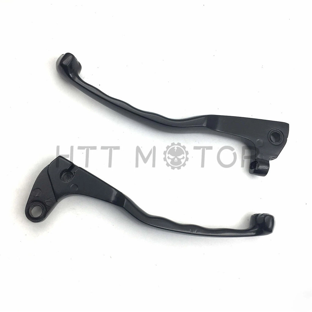 Black Skull Brake Clutch Levers for Yamaha Virago XV 250 535 700 750 1000 1100