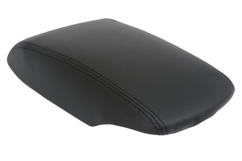 Center Console Armrest Cover for Nissan Sentra (2013–2019) Black Leather