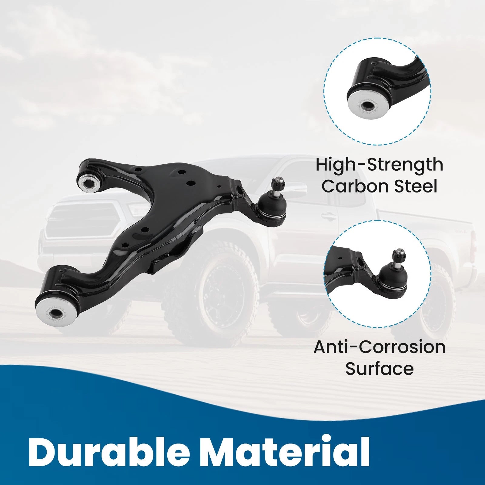 Control Arm for Toyota Tacoma (2005–2015) K621294 Front Lower Driver Side