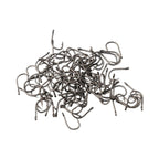 Fishing Hooks Set of 100 Carbon Steel