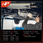Front Catalytic Converter for Jeep Cherokee KL (2015-2020) & Compass (2017-2022)