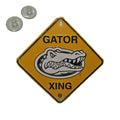 Florida State Gators Metal Crossing Sign 6"x6"