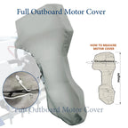 Outboard Motor Engine Cover for Boat (Fits 25-30HP) Heavy Duty Waterproof