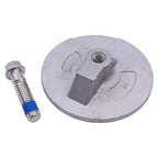 Magnesium Anode Flat Trim Tab Plate for Mercury (18-6244, 76214)