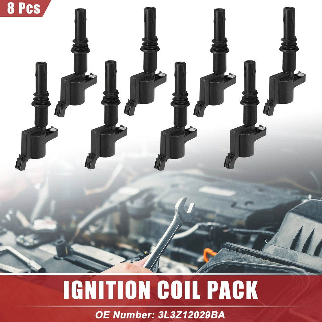 8pcs Ignition Coil Pack for Ford E-150 (2005–2007) 766549136159