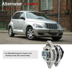 Alternator for Chrysler PT Cruiser (2006–2009) Turbo 136Amp