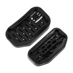 2X Brake Gas Accelerator Pedal Covers for Ford F150 (2022) - Silver Tone 718844648431