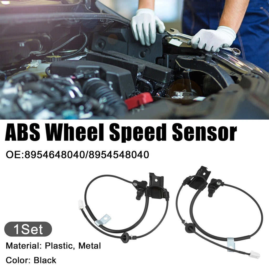 Set of 2 Rear ABS Speed Sensors for Toyota Highlander (No. 8954648040)