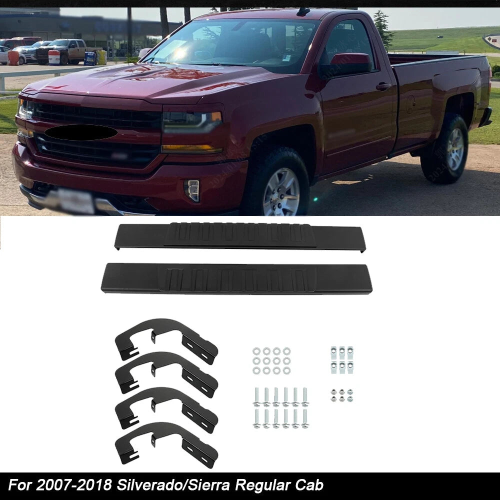 6" Side Step Running Board Bar for Silverado/Sierra Regular (2007–2018)