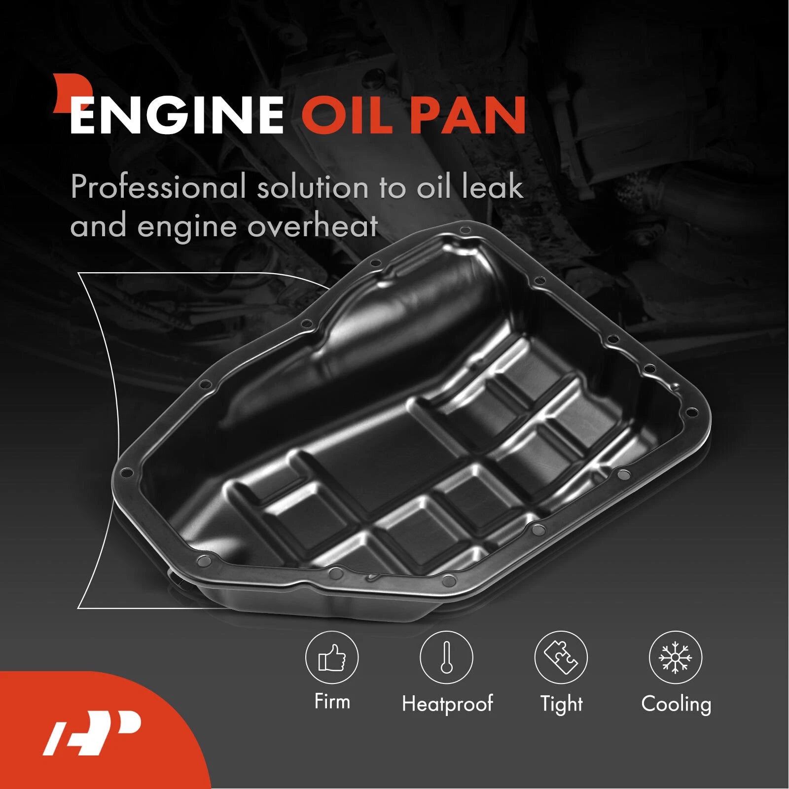 Lower Engine Oil Pan for Kia Sorento Sedona Hyundai Santa Fe (2015–2018)