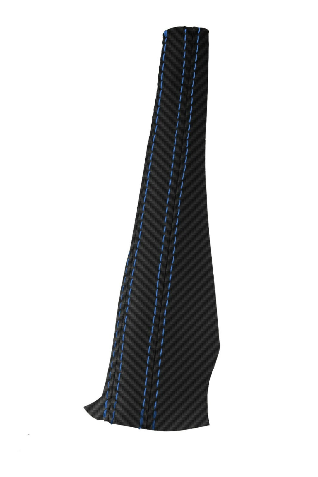 E Brake Boot Cover for Nissan 350Z (2003–2008) Carbon Fiber Blue Stitch