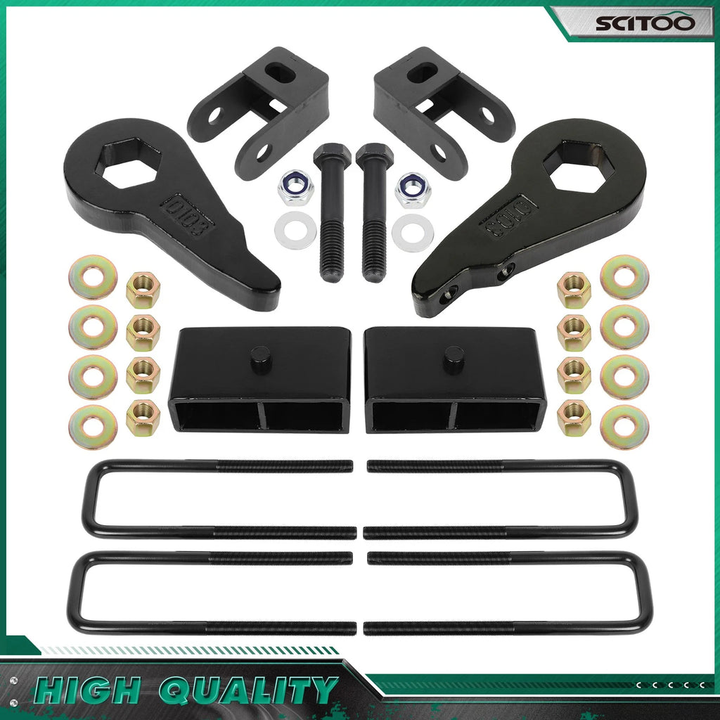 3" Front 2" Rear Leveling Kit for Silverado GMC Sierra 2500HD (2001–2010)