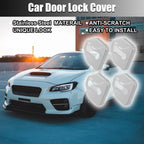 Set of 4 Door Lock Latches Cover Protector for Subaru  746453490578