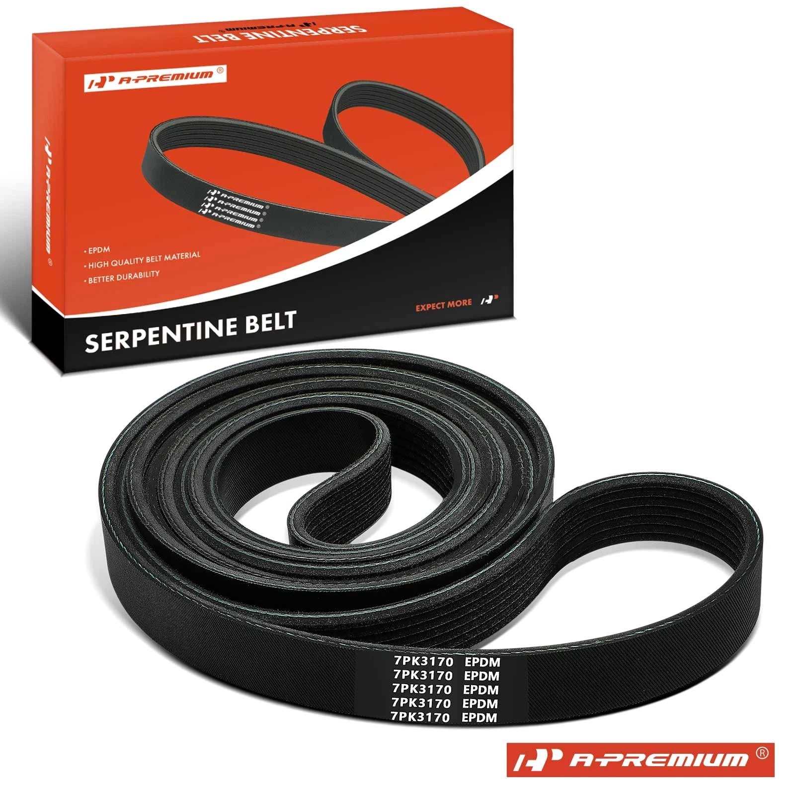 Serpentine Belt for Chevrolet C6500 Kodiak GMC C6500 Topkick (1996–2002)