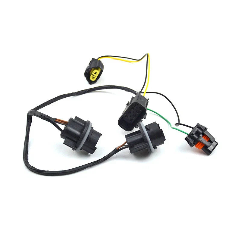 2 x Headlight Wiring Harness for Chevrolet Silverado 1500 HD (2007–2013)